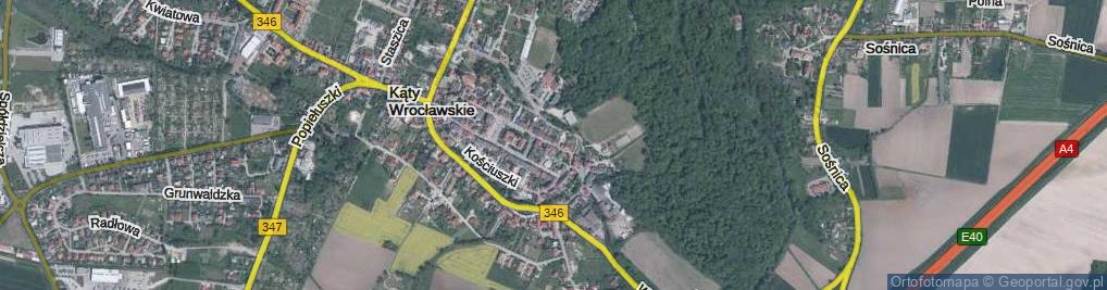 Zdjęcie satelitarne Barlickiego Norberta ul.